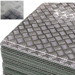 5052 6061 6063 7075 Chequered Aluminium diamond Plate 0.8-300mm Thickness For Boat Deck -