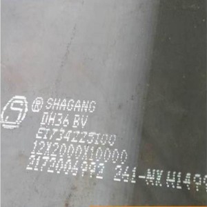 ABS Approved AH36 DH36 BV Grade Marine Steel Plate -