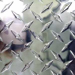 1060 3003 5052 aluminum checker sheet diamond aluminium plate -