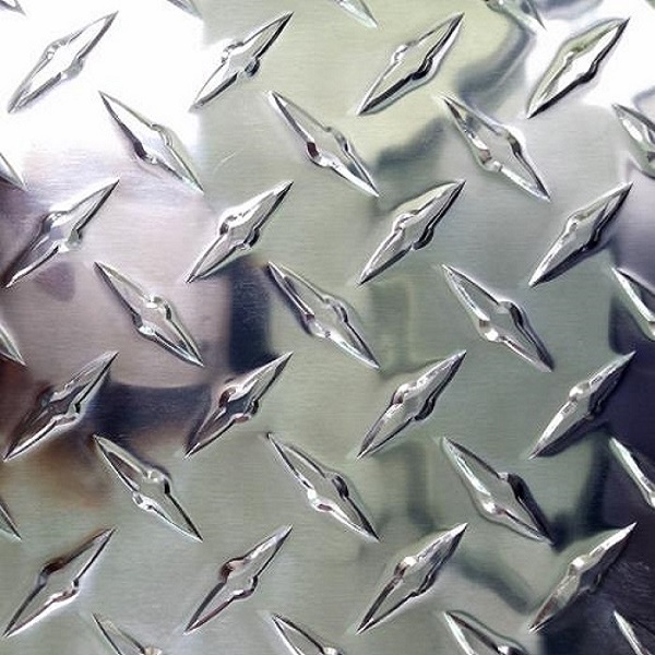 Brite bright aluminum diamond plate sheet