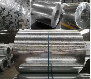 Cold Rolled Zinc coated DX51D AZ150 AL-ZN Hot Dipped Galvanized Coil Zero Spangle Gi Sheet -