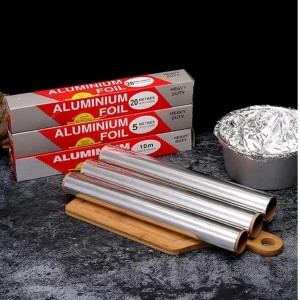 Fast delivery Aluminum Foil For Plantar Fasciitis –  hygienic food grade households aluminum foil Roll – Ruiyi