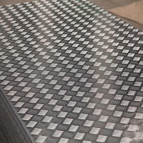 aluminum chequered plate 5 bars