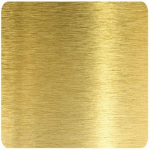 China Golden Brushed Anodised Aluminum Sheet Manufacturer and Supplier | Ruiyi