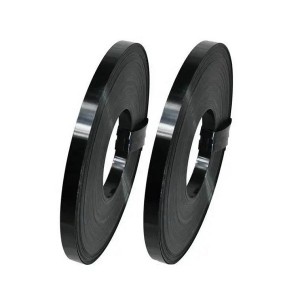 China High Strength black painted waxed steel strap Manufacturer and Supplier | Ruiyi