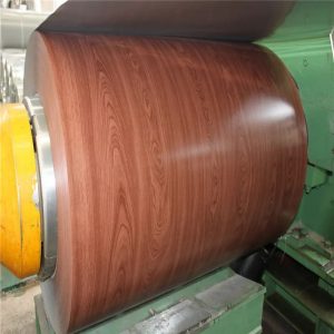 PVDF wood grain coated aluminum coil